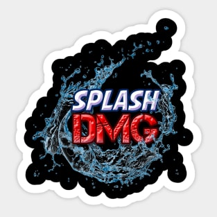 Basic Splash DMG Logo Sticker